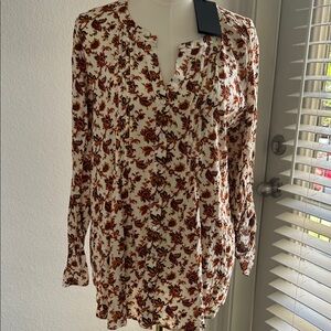 Floral Long Sleeve Blouse